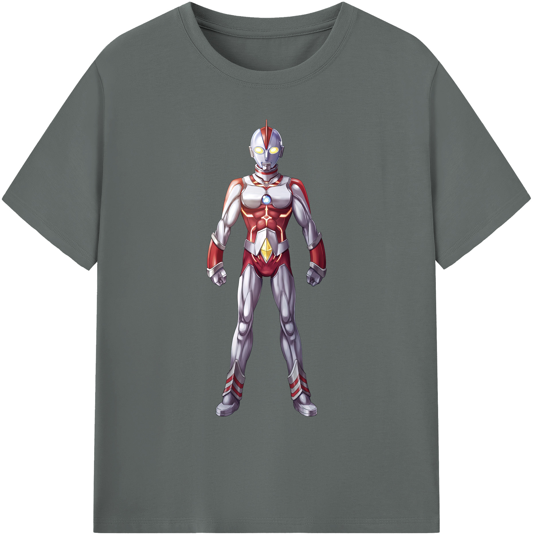 （画像用） ウルトラマン Ultraman 綿100％ メンズ半袖Tシャツ｜肌触りやわらか＆通気性